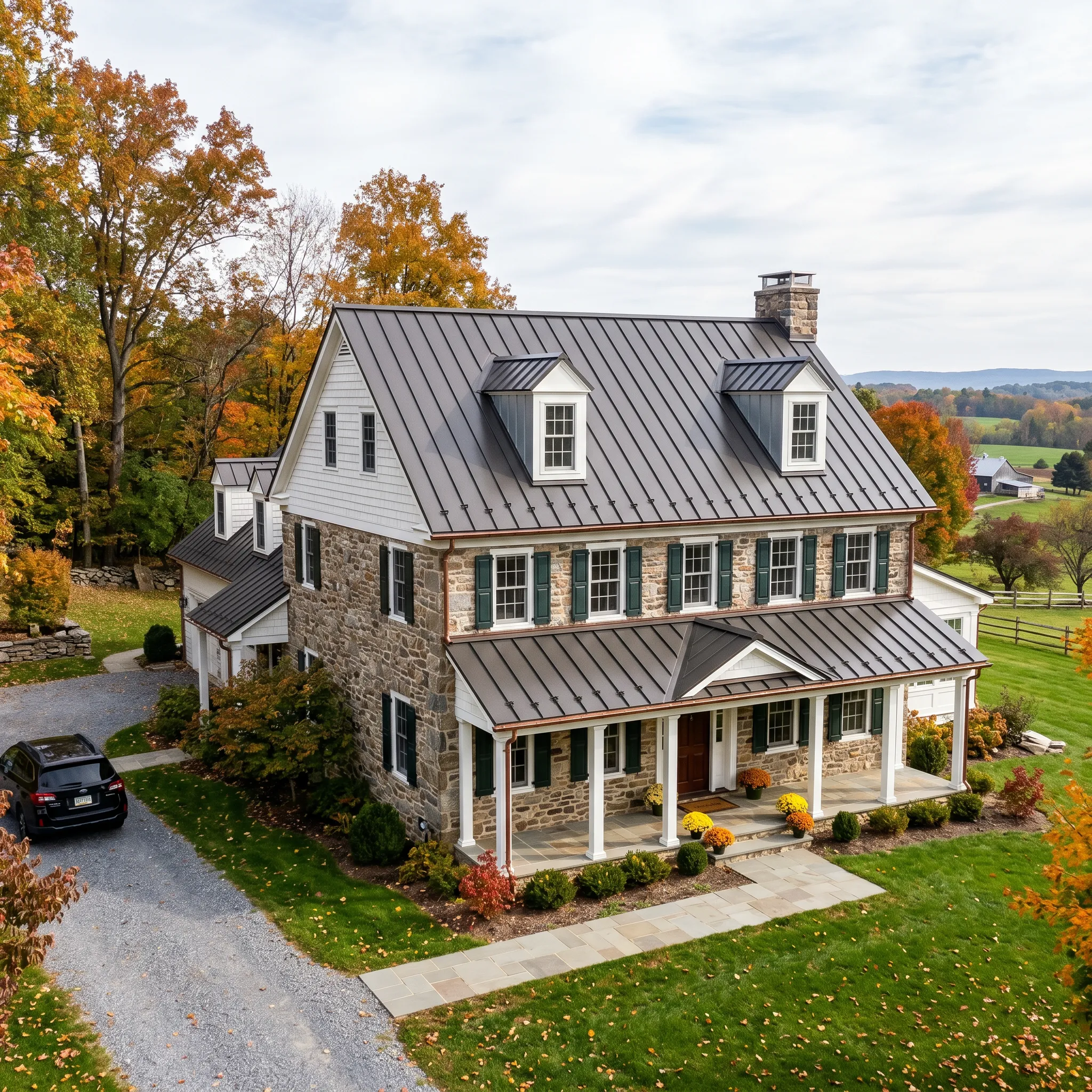 Durable metal roofs West Chester Pennsylvania