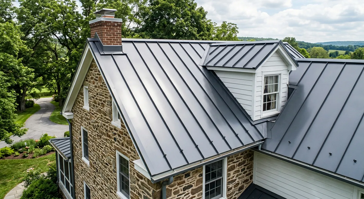 Eco-friendly metal roofs West Chester PA