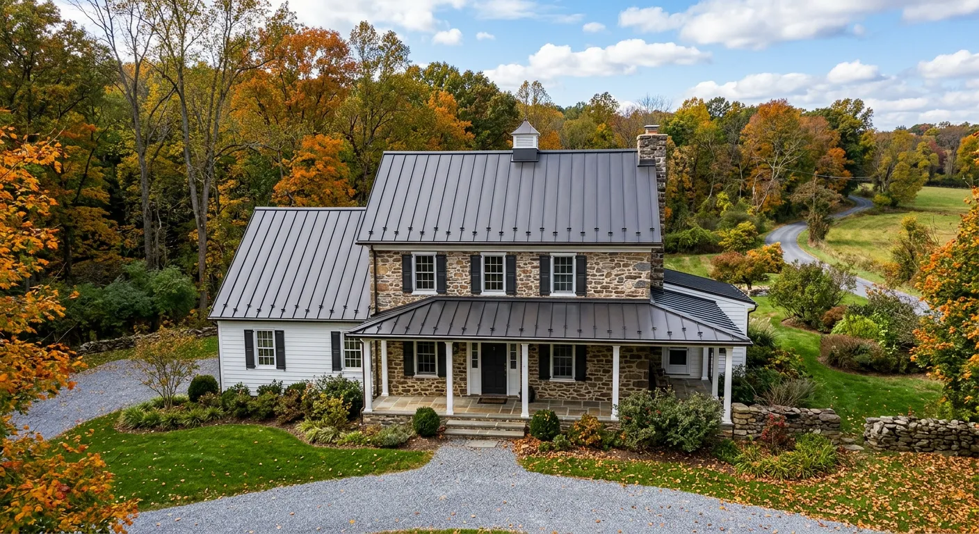 Metal roof installation West Chester PA