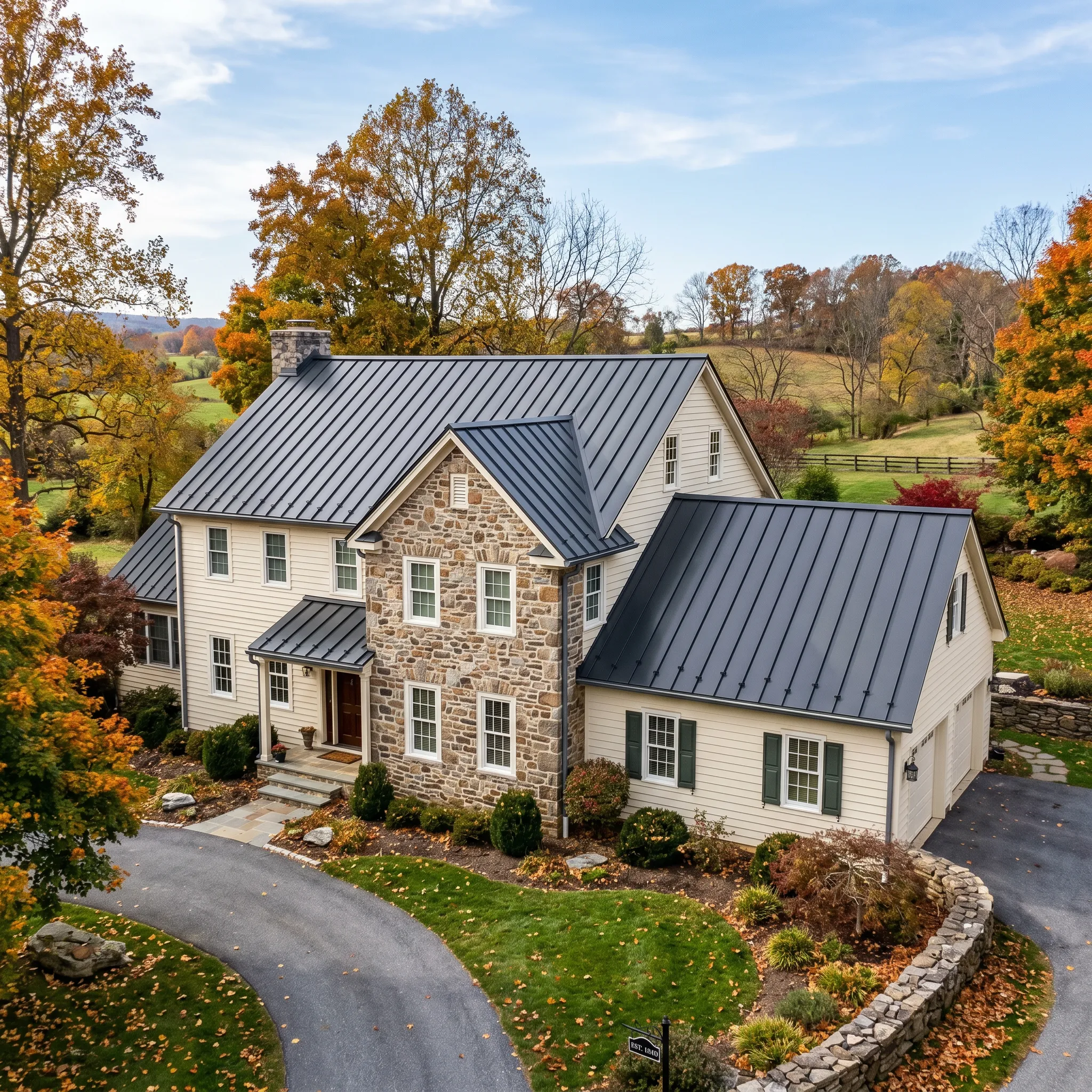 Zinc metal roofs West Chester PA